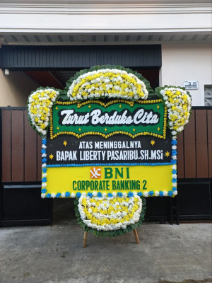 Papan Bunga Duka di Kurik