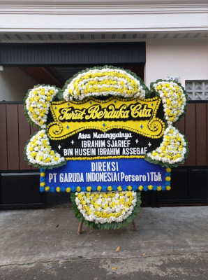 Papan Bunga Duka di Kurik
