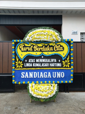 Papan Bunga Duka di Kurik