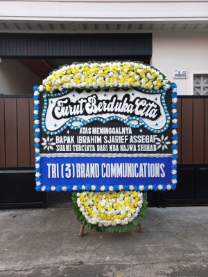 Papan Bunga Duka di Kurik